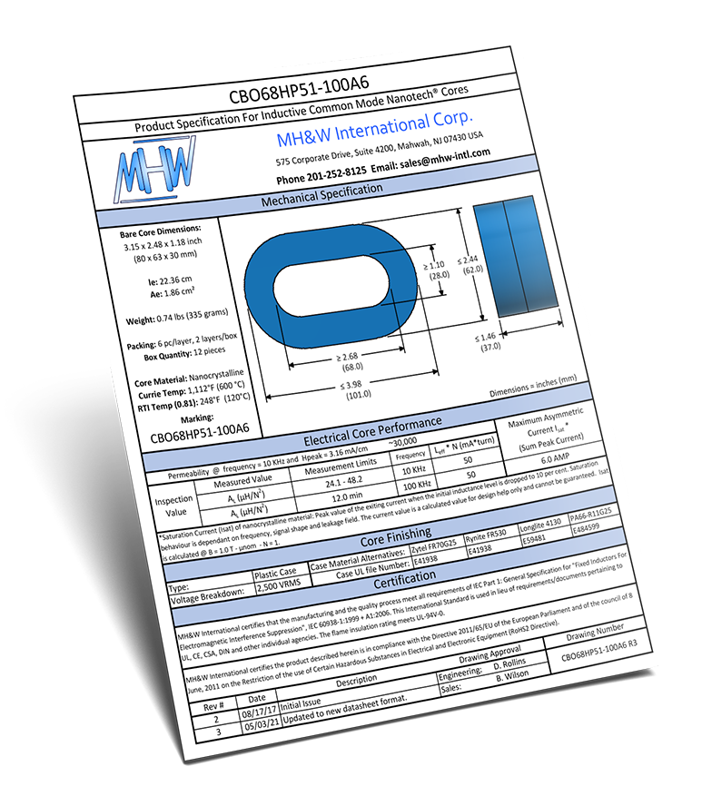 CBO68HP51-100A6 Datasheet