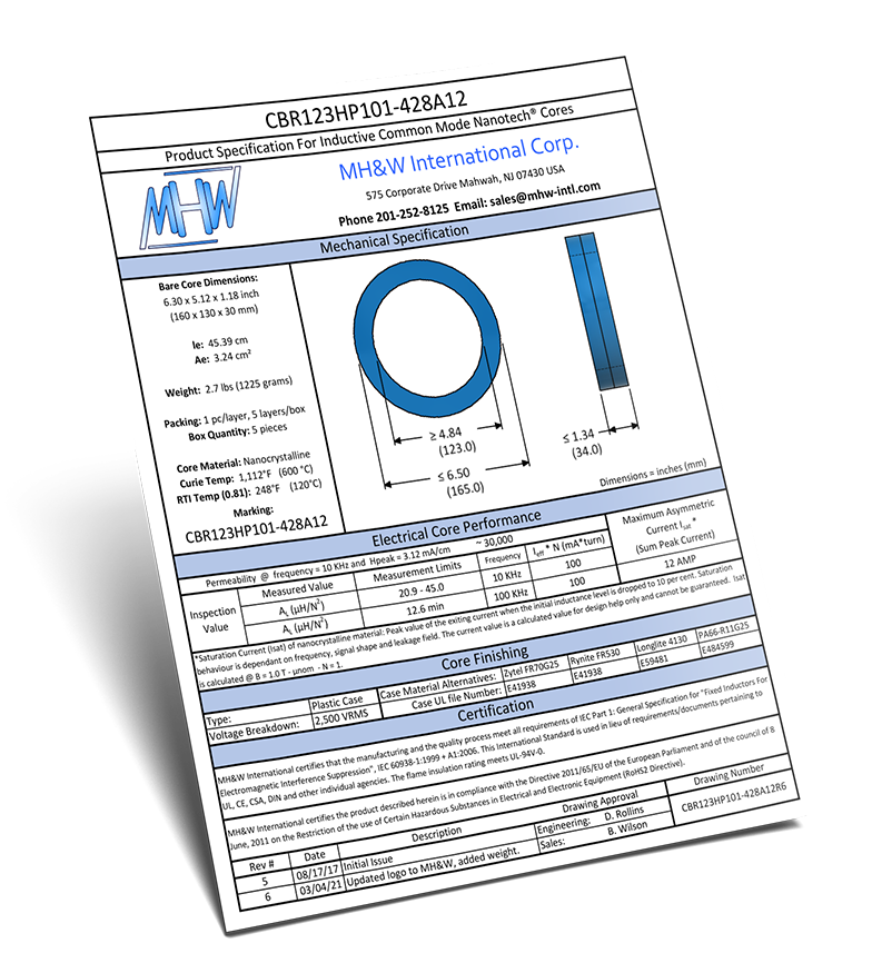 CBR123HP101-428A12 Datasheet