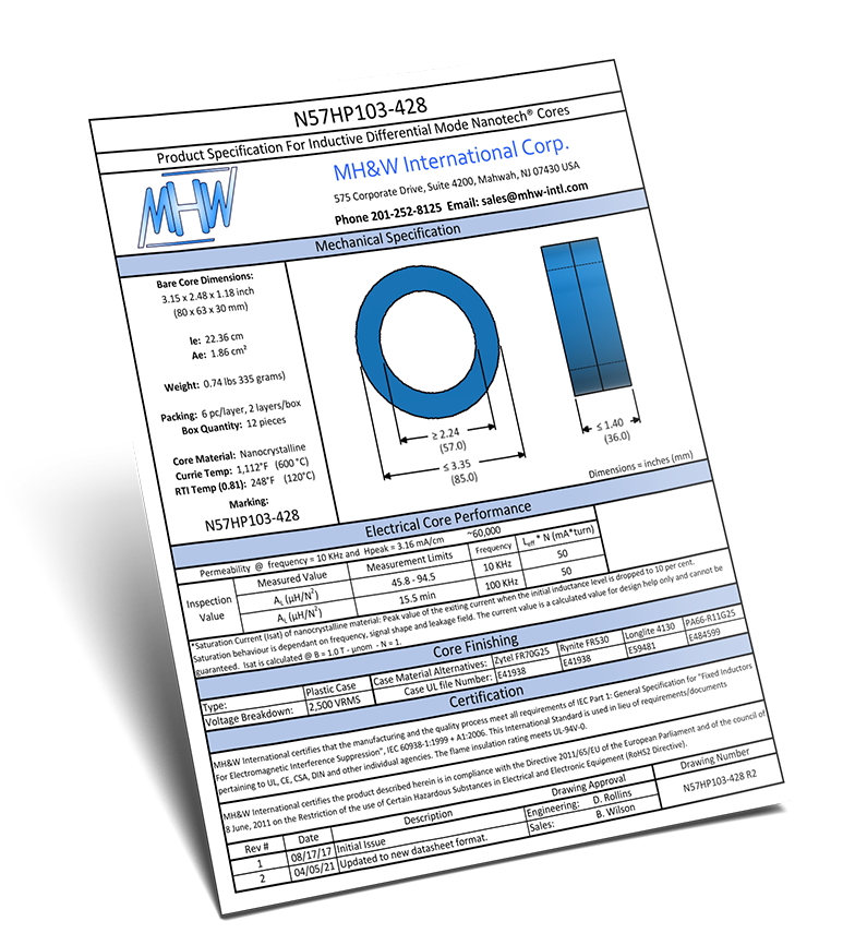 N57HP103-428 Datasheet