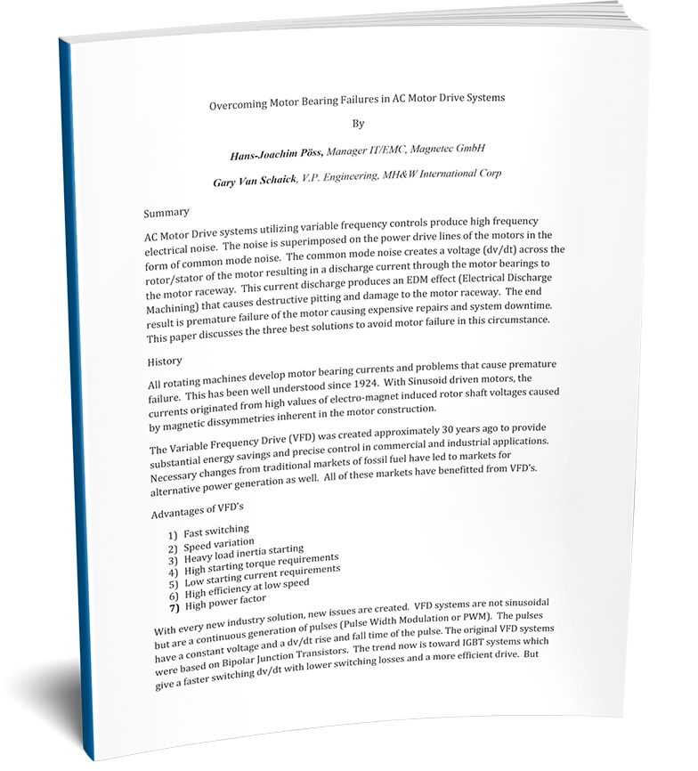 Overcoming Motor Bearing Failures in AC Motor Drive Systems